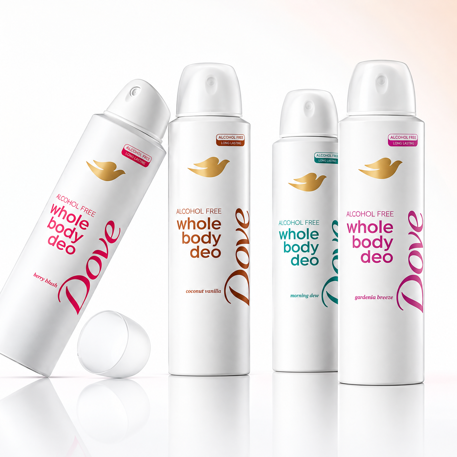 Dove Whole Body Deo Spray Coconut + Vanilla - Image 2